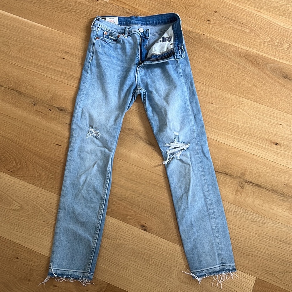 Gap women’s jeans.  Cigarette high rise. Size 0